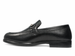PEER-LOAFER-104-BUCKEL-GENUINE LEATHER-BLACK