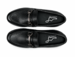 PEER-LOAFER-104-BUCKEL-GENUINE LEATHER-BLACK - Image 4