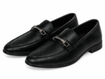 PEER-LOAFER-104-BUCKEL-GENUINE LEATHER-BLACK - Image 6