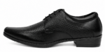 PEER-LACEUPS-4702-DERBY-PALTA-PRINT-GENUINE LEATHER-BLACK - Image 2
