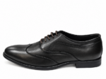 PEER-LACEUPS-AZ01P-OXFORD-GENUINE LEATHER-BLACK - Image 2