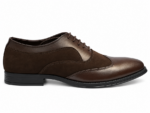 PEER-LACEUPS-AZ01P-OXFORD-SUEDE-MATCHING-GENUINE LEATHER-BROWN - Image 3