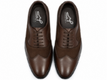 PEER-LACEUPS-AZ01P-OXFORD-SUEDE-MATCHING-GENUINE LEATHER-BROWN - Image 4