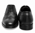 PEER-LACEUPS-AZ01-B-OXFORD-BROGUE-GENUINE LEATHER-BLACK - Image 5