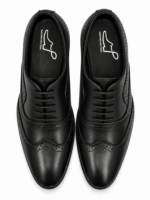 PEER-LACEUPS-AZ01-B-OXFORD-BROGUE-GENUINE LEATHER-BLACK - Image 4