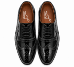 PEER-LACEUPS-AZ01-OXFORD-PATENT-GENUINE LEATHER-BROWN - Image 4