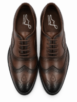 PEER-LACEUPS-AZ01-OXFORD-GENUINE LEATHER-TAN - Image 4