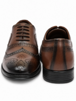 PEER-LACEUPS-AZ01-OXFORD-GENUINE LEATHER-TAN - Image 5