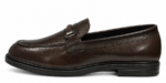 PEER-LOAFER-104-GUT-BUCKEL-GENUINE LEATHER-D-BROWN - Image 2
