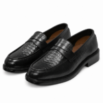 PEER-LOAFER-101-F-CROC-AS-PATTI-GENUINE LEATHER-BLACK