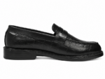 PEER-LOAFER-101-F-CROC-AS-PATTI-GENUINE LEATHER-BLACK - Image 3