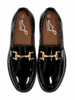 PEER-LOAFER-101-BUCKEL-PATENT-GENUINE-LEATHER-BLACK - Image 4