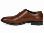 PEER-LOAFER-4917-DOUBLE-BUCKEL-MONK-GENUINE LEATHER-BROWN - Image 2