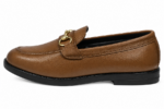PEER-LOAFER-104-BUCKEL-GENUINE LEATHER-TAN - Image 2