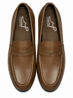 PEER-LOAFER-104-AS-PATTI-GENUINE LEATHER-TAN - Image 4