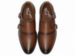PEER-LOAFER-4917-D-MONK-P-BUCKEL-GENUINE LEATHER-BROWN - Image 4