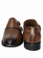 PEER-LOAFER-4917-D-MONK-P-BUCKEL-GENUINE LEATHER-BROWN - Image 5