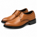 PEER-LACEUPS-1601-OXFORD-SEMI-CROC-MATCHING-GENUINE-LEATHER-TAN