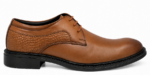 PEER-LACEUPS-1601-OXFORD-SEMI-CROC-MATCHING-GENUINE-LEATHER-TAN - Image 3