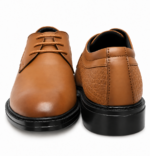 PEER-LACEUPS-1601-OXFORD-SEMI-CROC-MATCHING-GENUINE-LEATHER-TAN - Image 5