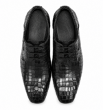 PEER-LACEUPS-2602-DERBY-F-CROC-GENUINELEATHER-BLACK - Image 4
