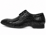 PEER-LACEUPS-2602-DERBY-F-CROC-GENUINELEATHER-BLACK - Image 3