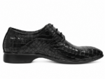 PEER-LACEUPS-2602-DERBY-F-CROC-GENUINELEATHER-BLACK - Image 2