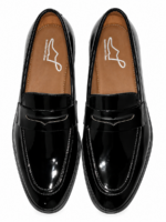 PEER-LOAFER-4504-AS-PATTI-PATENT-GENUINE-LEATHER-BLACK - Image 4