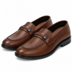 PEER-LOAFER-4504-GUTT-BUCKEL-GENUINELEATHER-BROWN