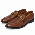 PEER-LOAFER-4504-BUCKEL-F-ANAC-GENUINE LEATHER-BROWN