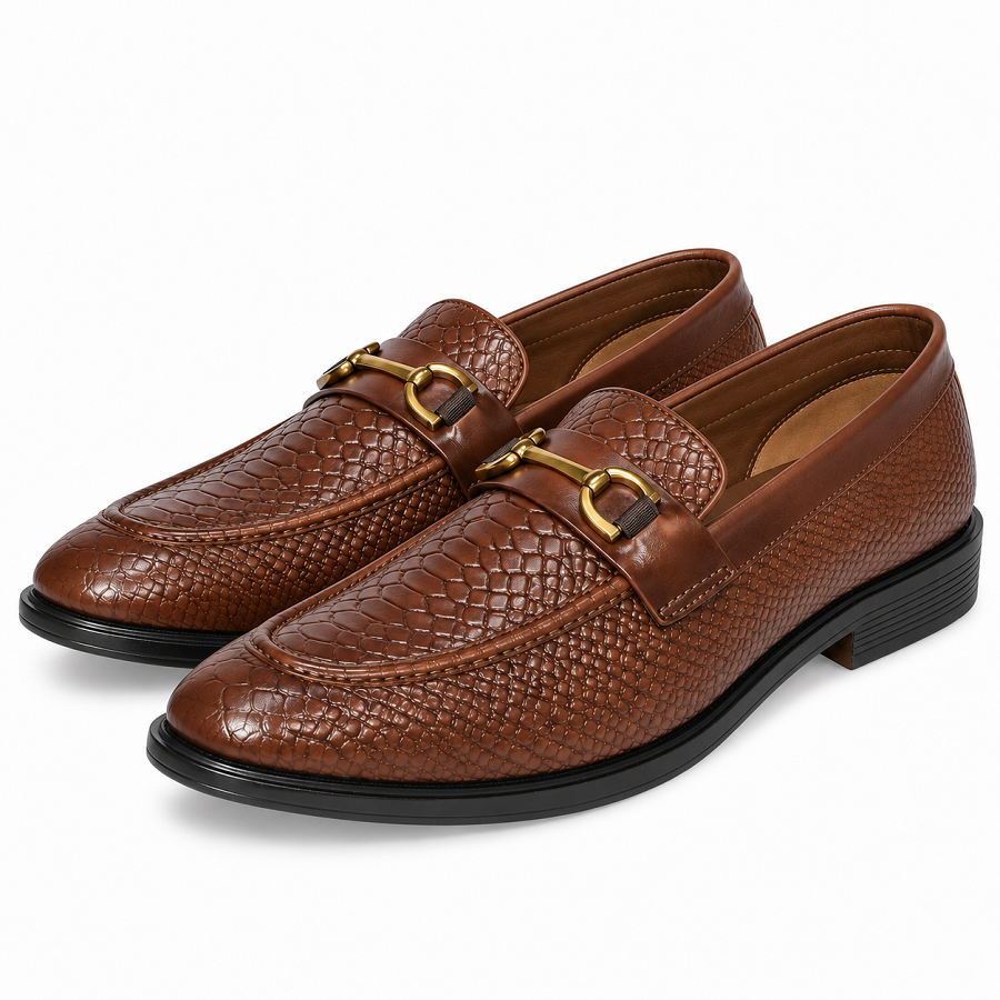 5b4c1071-0e97-4a6c-84ef-505499a89df1 PEER-LOAFER-4504-BUCKEL-F-ANAC-GENUINE LEATHER-BROWN - Image 1