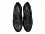 PEER-LOAFER-111-FRILL-GENUINE-LEATHER-BLACK - Image 4