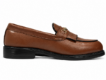 PEER-LOAFER-111-BUCKEL-FRILL-GENUINE-LEATHER-TAN - Image 3