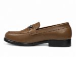 PEER-LOAFER-102-BUCKEL-SEMICROC-TEXTURE-GENUINE-LEATHER-TAN - Image 2