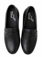PEER-LOAFER-102-AS-PATTI-GENUINE-LEATHER-BLACK - Image 4