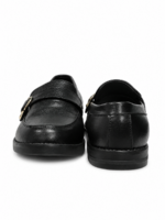 PEER-LOAFER-MONK-102-BUCKEL-GENUINELEATHER-BLACK - Image 5