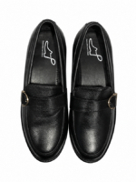 PEER-LOAFER-MONK-102-BUCKEL-GENUINELEATHER-BLACK - Image 4