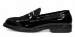 PEER-LOAFER-102-BUCKEL-PATENT-SUEDE-GENUINE LEATHER-BLACK - Image 2