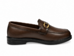 PEER-LOAFER-102-BUCKEL-CROC-TEXTURE-GENUINELEATHER-BROWN - Image 3