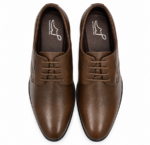 PEER-LACEUPS-4875-DERBY-GENUINE LEATHER-BROWN - Image 4