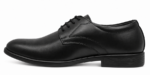 PEER-LACEUPS-4875-DERBY-GENUINE LEATHER-BLACK - Image 2