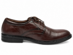 PEER-LACEUPS-4875-OXFORD-FULL-CROC-MATCHING-GENUINE LEATHER-BROWN - Image 3