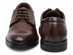 PEER-LACEUPS-4875-OXFORD-FULL-CROC-MATCHING-GENUINE LEATHER-BROWN - Image 5