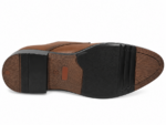 PEER-LOAFER-MONK-1605-BUCKEL-GENUINE LEATHER-BROWN - Image 6