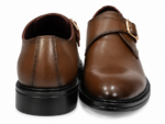 PEER-LOAFER-MONK-1605-BUCKEL-GENUINE LEATHER-BROWN - Image 5