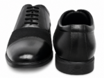 PEER-LACEUPS-4895-OXFORD-SUEDE-MATCHING-GENUINE LEATHER-BLACK - Image 5