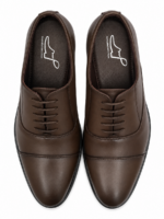 PEER-LACEUPS-4895-OXFORD-GENUINE LEATHER-BROWN - Image 4