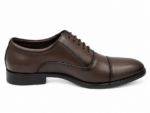 PEER-LACEUPS-4895-OXFORD-GENUINE LEATHER-BROWN - Image 3
