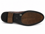 PEER-LACEUPS-4895-OXFORD-SEMI-CROC-MATCHING-GENUINE LEATHER-BROWN - Image 6