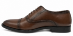 PEER-LACEUPS-4895-B-OXFORD-BROGUE-GENUINE LEATHER-BROWN - Image 2